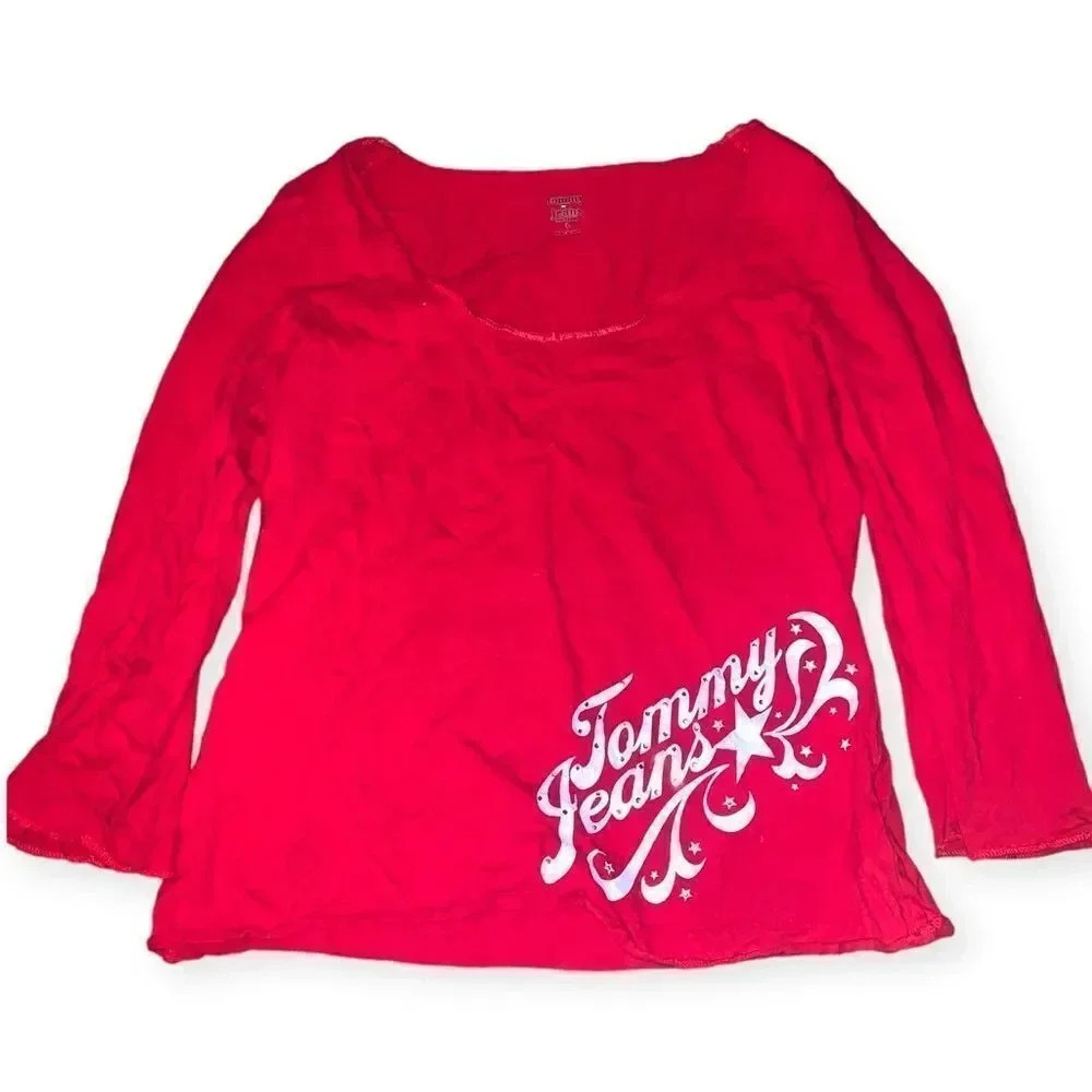 Vintage y2k Early 2000s Tommy jeans baby tee